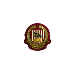 RELA CAP BADGE METAL BACKING MAROON